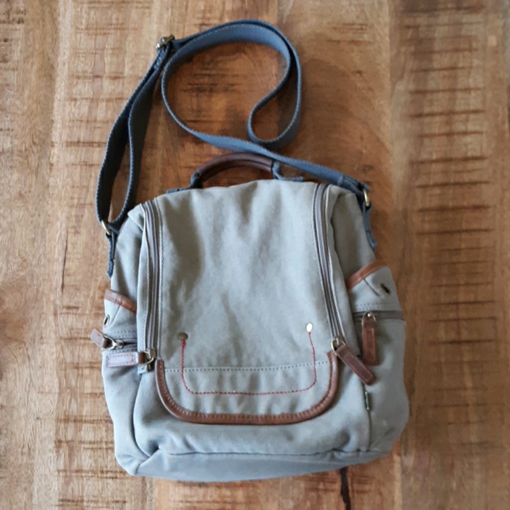 Gray purse